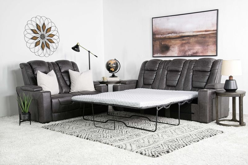 Cody Queen Sleeper Sofa, Styled
