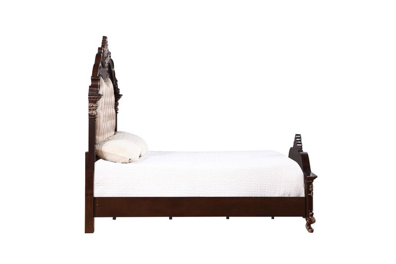 Constantine Upholstered Bed & , Side