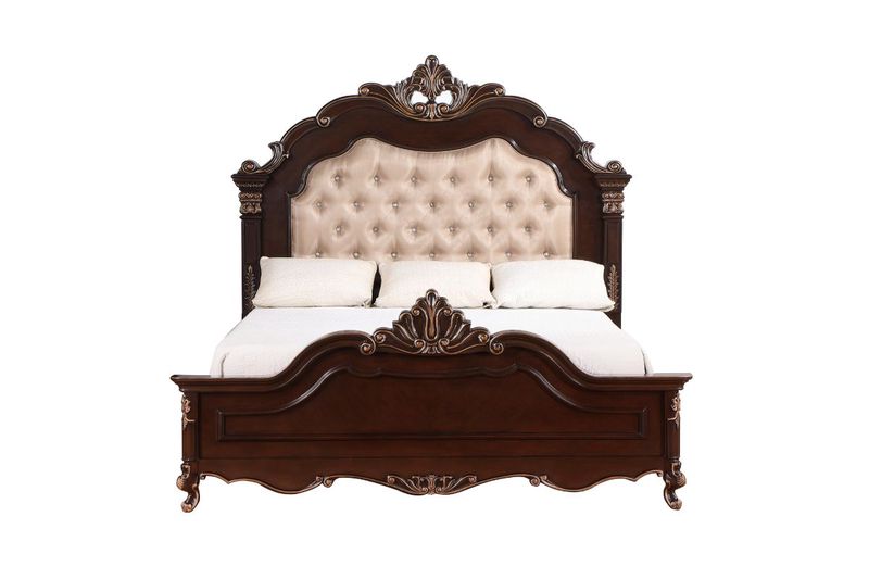 Constantine Upholstered Bed, Front
