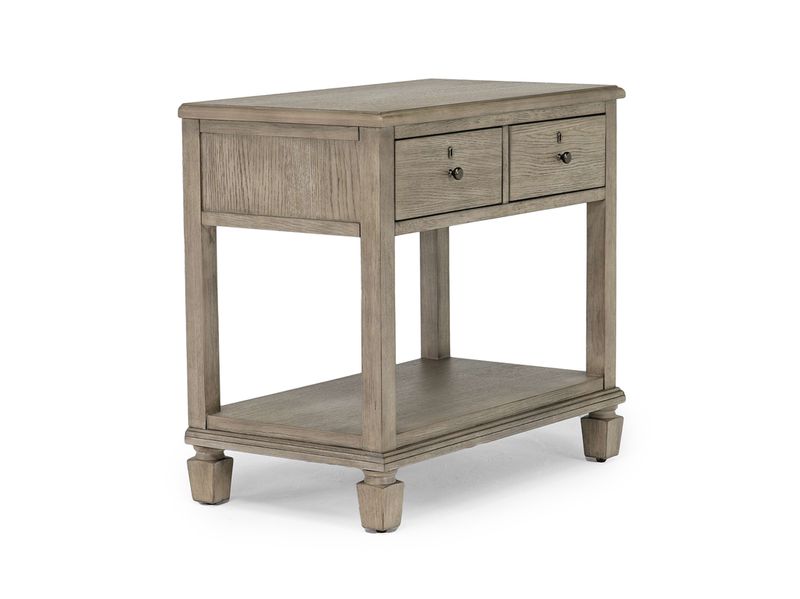 Country Side Canopy Bed & Dres, SideAngle