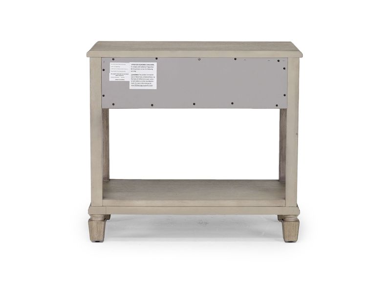 Country Side Nightstand, SideBack