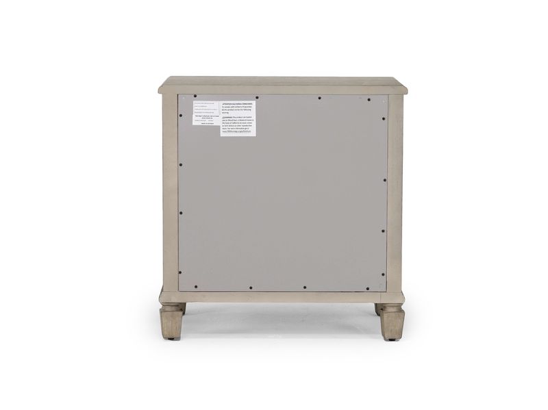 Country Side Nightstand, SideBack
