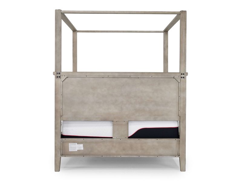 Country Side Canopy Bed, SideBack