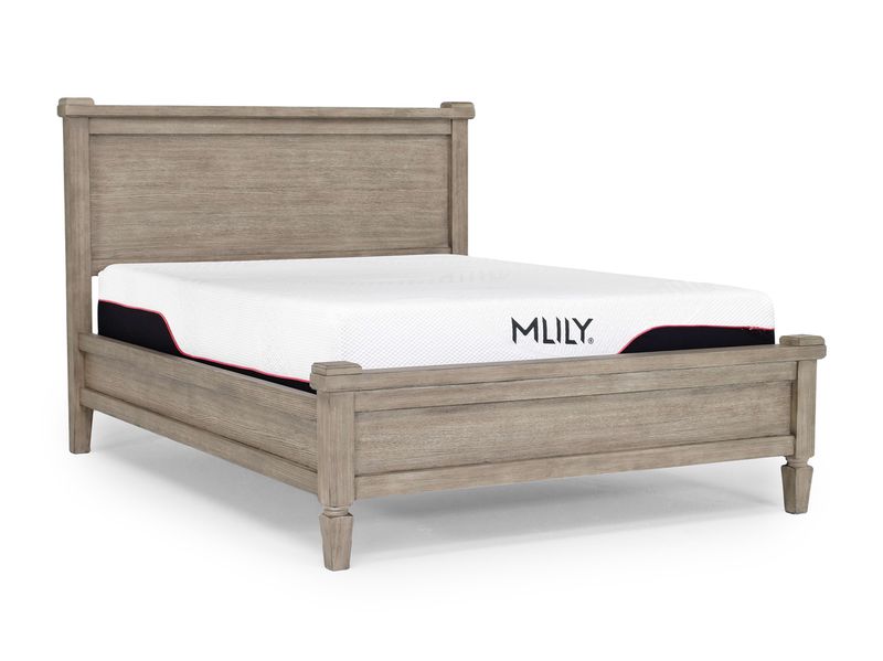 Country Side Canopy Bed & Dres, AngledSideAngle