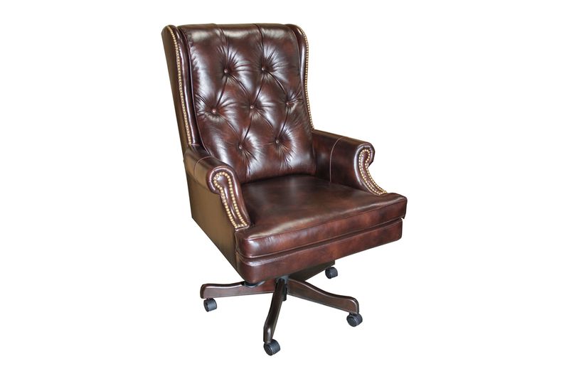 Leather Office Chair, Image 1