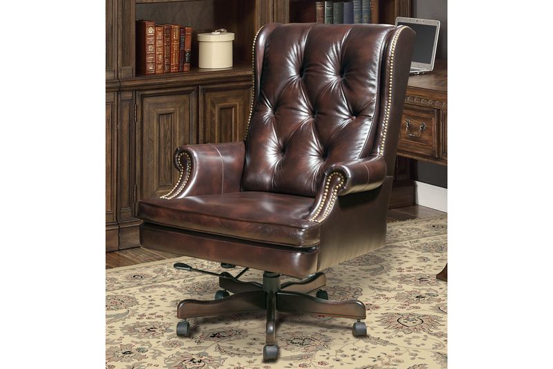 Leather Office Chair, Image 3