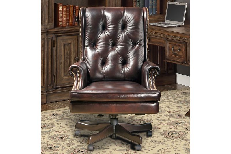 Leather Office Chair, Image 4