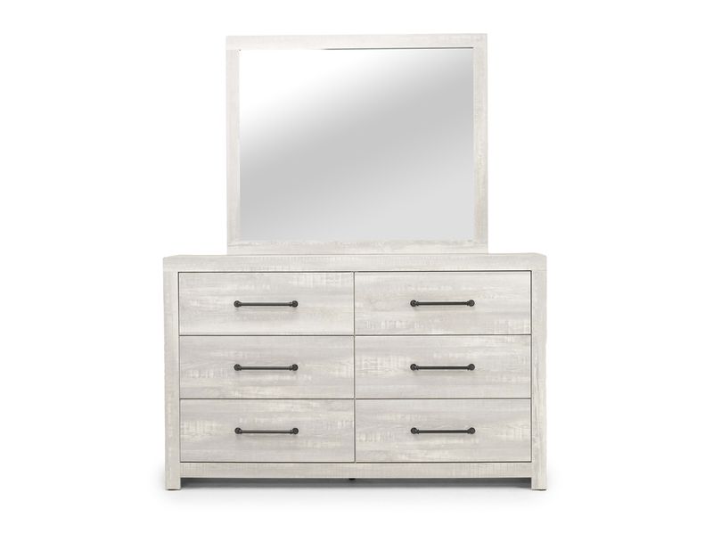Dallas Panel Bed With Lights &, Front