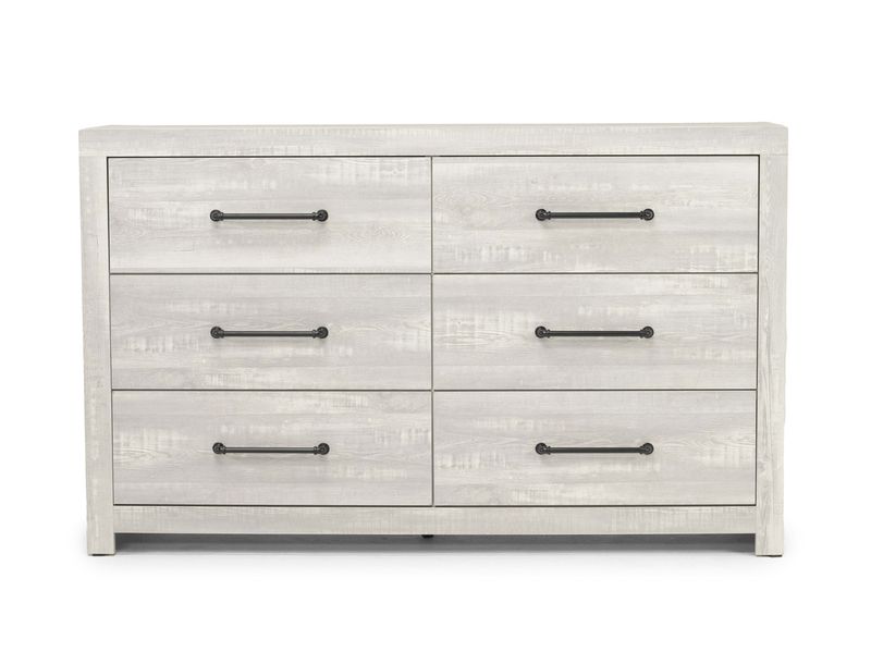 Dallas Panel Bed With Lights &, Front