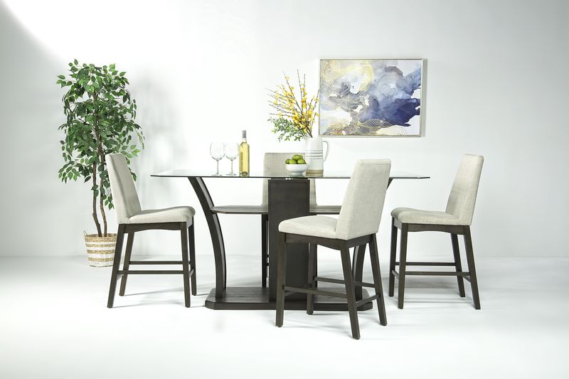 Dapper Counter Height Stool in Brown, Image 5