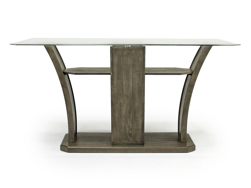 Dapper Counter Height Dining Table & 4 Stools in Gray, Image 3