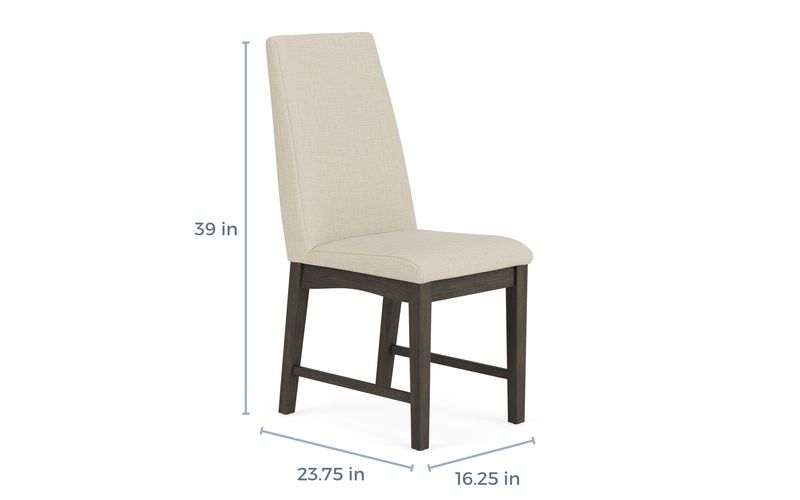 Dapper Dining Table & 4 Chairs, Side