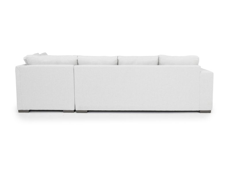 Dennon Sofa Chaise Sectional, Back