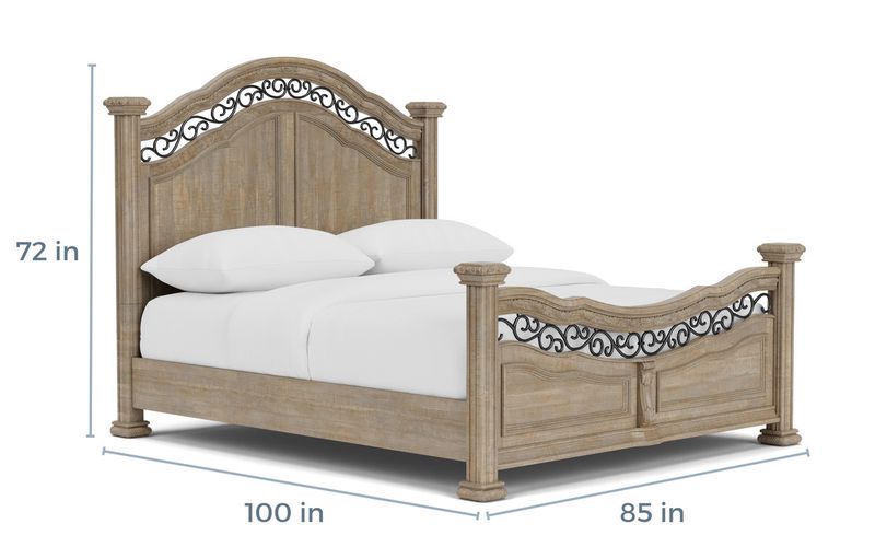 Durango Panel Bed, 