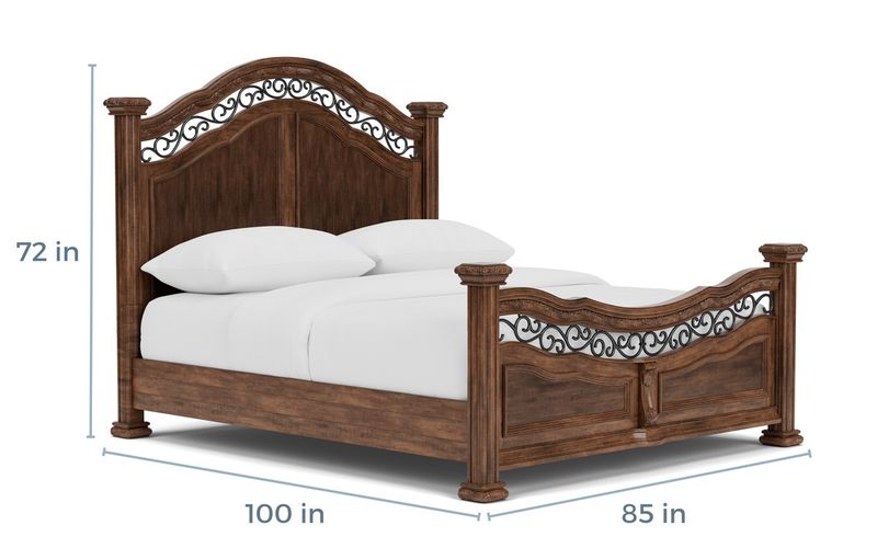 Durango Panel Bed & Dresser & , 