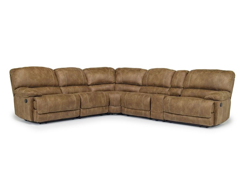 Dusty 6 Piece Reclining Sectio, Angle Dusty 6 Piece Reclining Sectio, Angle