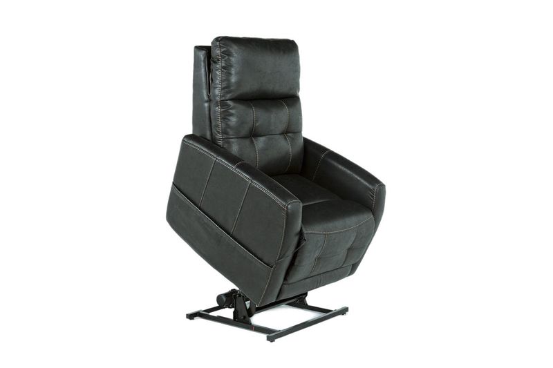 Eclipse 3 Power Lift Chair in Black | Recliners | Living Room