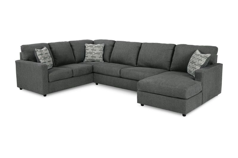 Edenfield Tux Loveseat Chaise , Angle