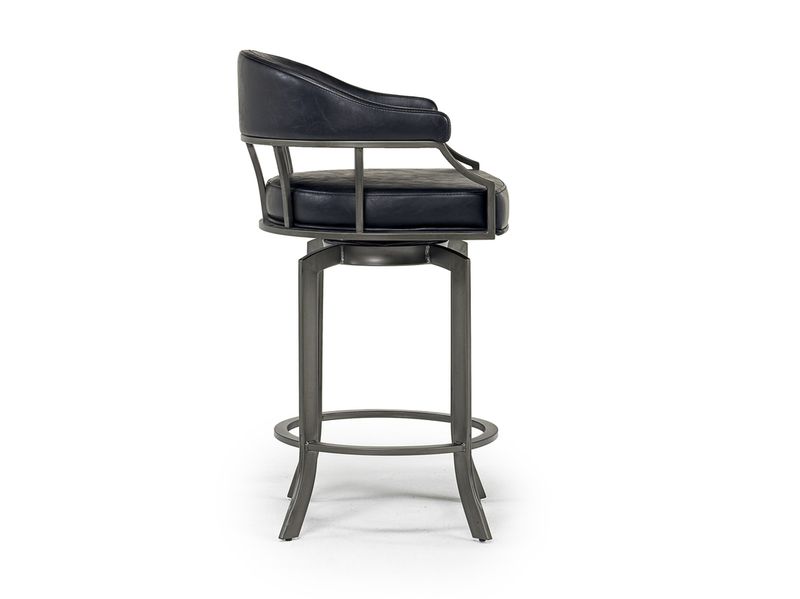 Black swivel 2025 counter height stools
