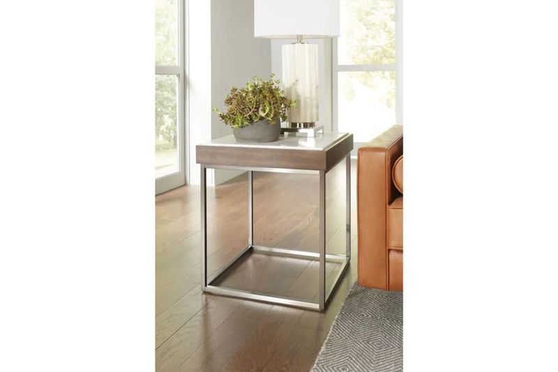 Ennis End Table, Styled