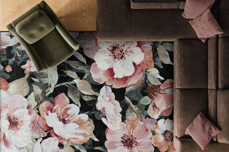 6584 Essentials Rug, Styled
