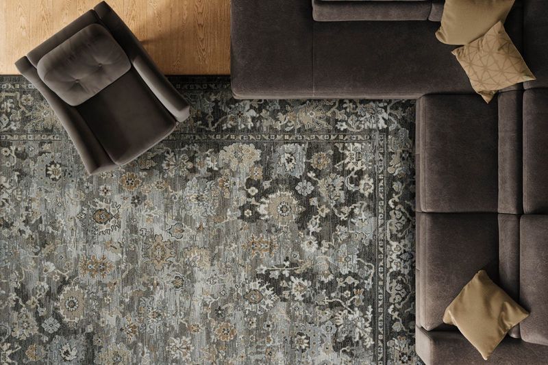 6401 Essentials Rug, Styled