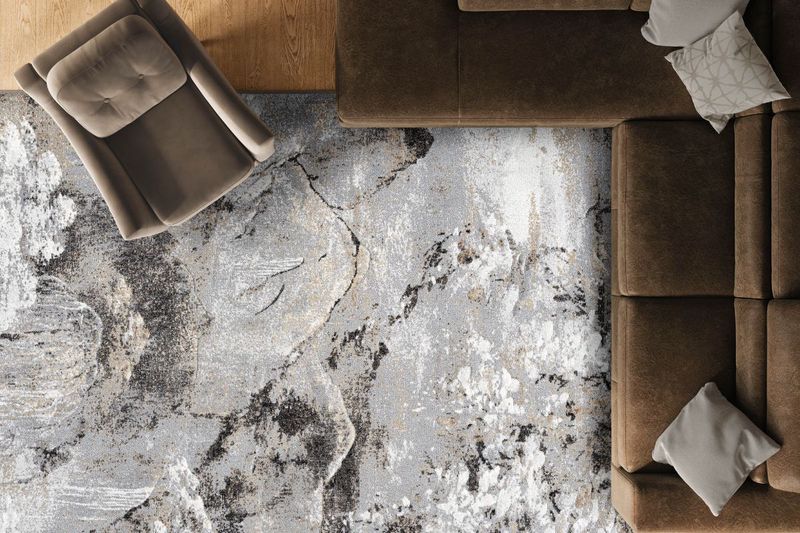 6457 Essentials Rug, Styled