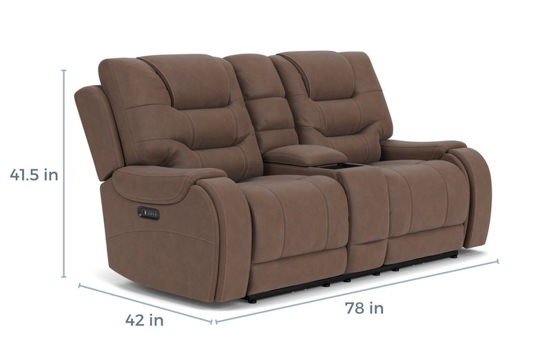 Estilo 2 Power Sofa & Console , 