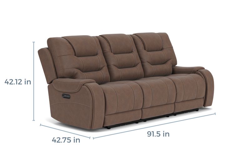 Estilo 2 Power Sofa & Console , 