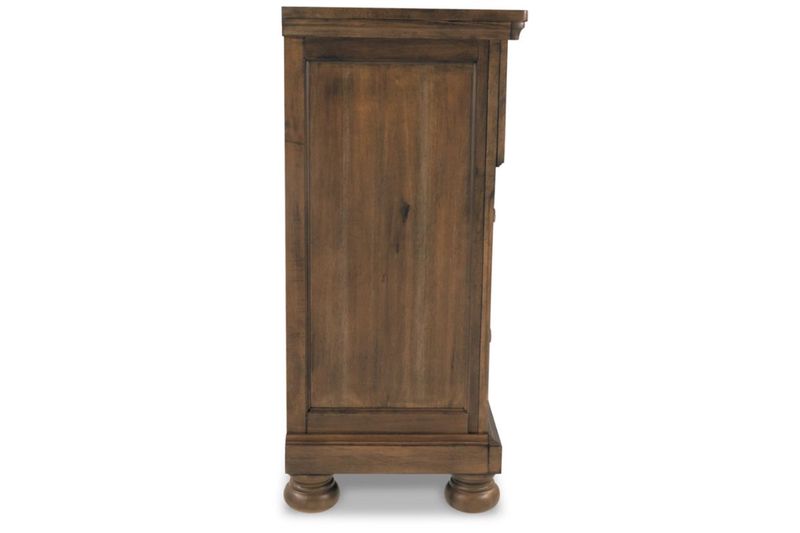 Flynnter Dresser, Side