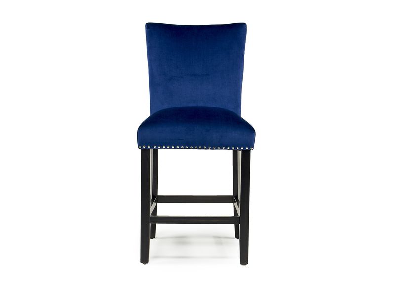 Navy blue counter height chairs deals