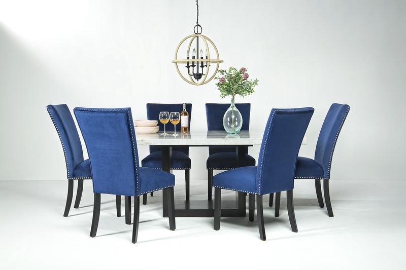 Altobasso Round Blue Dining Table Cafedesart