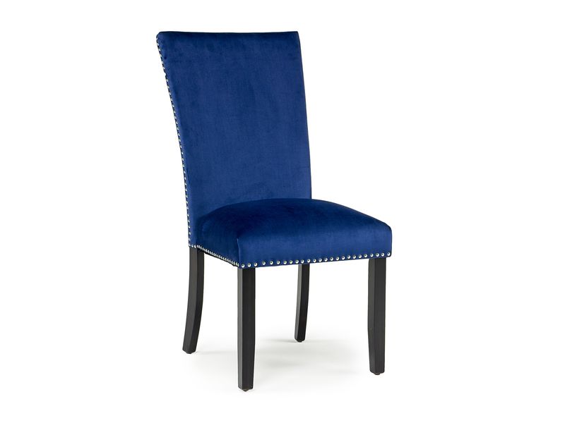 Francisco Side Chair in Blue, Image 1 Francisco Side Chair in Blue, Image 1
