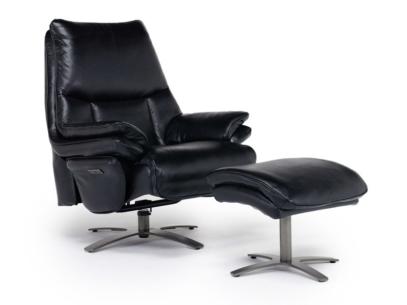 Geneva Chair & Ottoman, Angle Geneva Chair & Ottoman, Angle