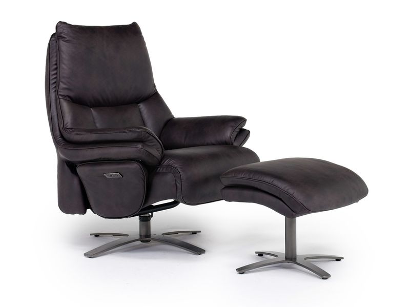 Geneva Chair & Ottoman, Angle Geneva Chair & Ottoman, Angle