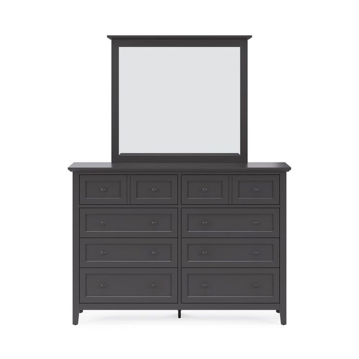 Grace Storage Bed & Dresser & , Front