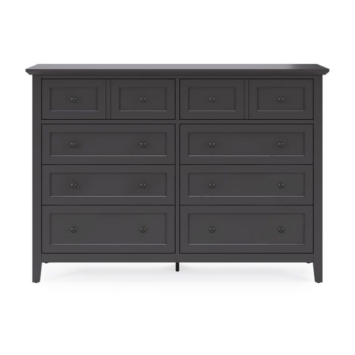 Grace Storage Bed & Dresser & , Front