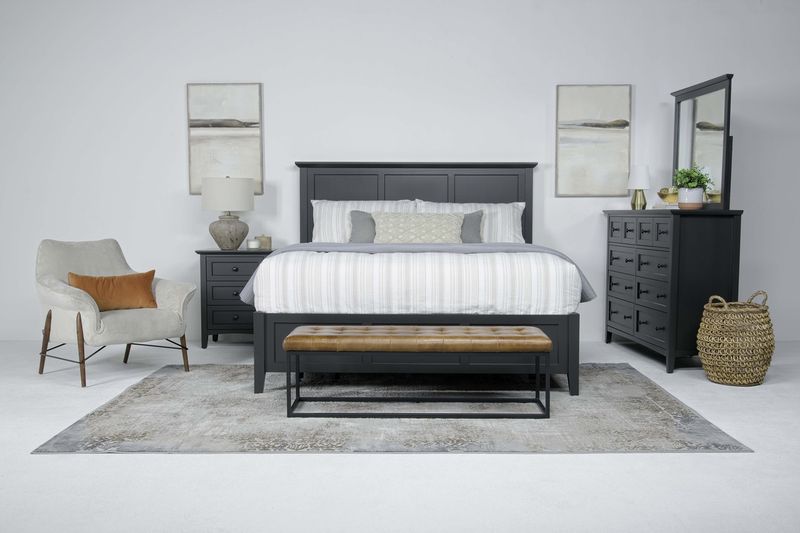 Grace Panel Bed, 