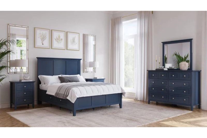 Grace Storage Bed & Dresser & , Styled