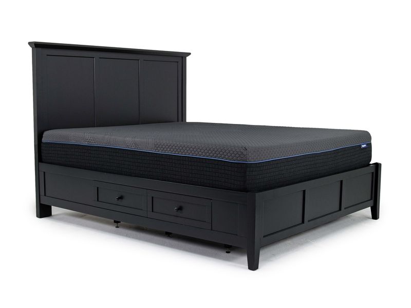 Grace Storage Bed & Dresser & , Angle