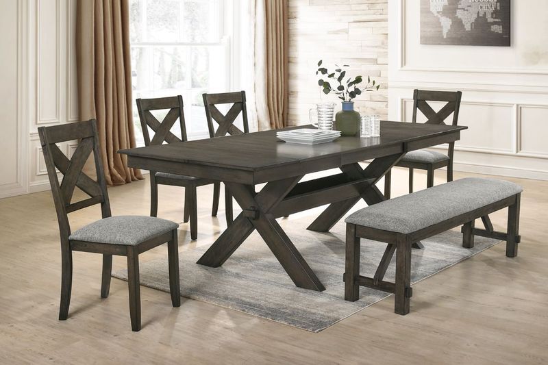 Gulliver Dining Table & 4 Chai, 