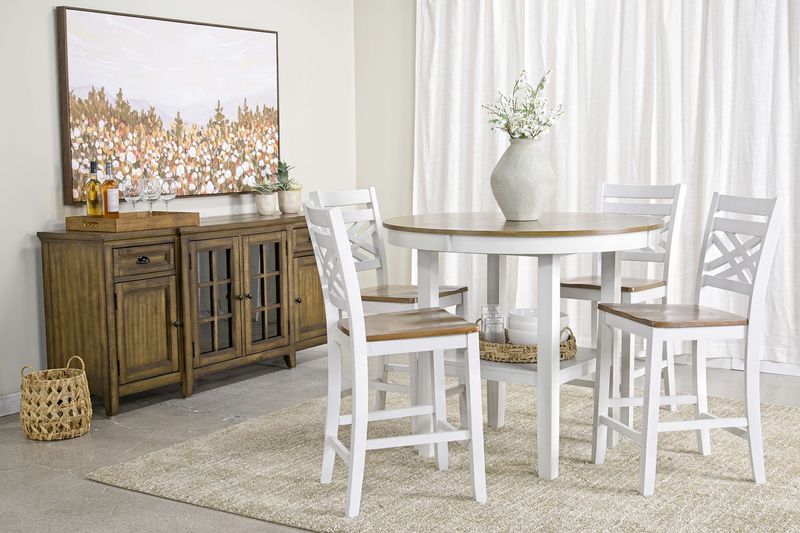 Harlin Round Counter Height Di, Styled Harlin Round Counter Height Di, Styled