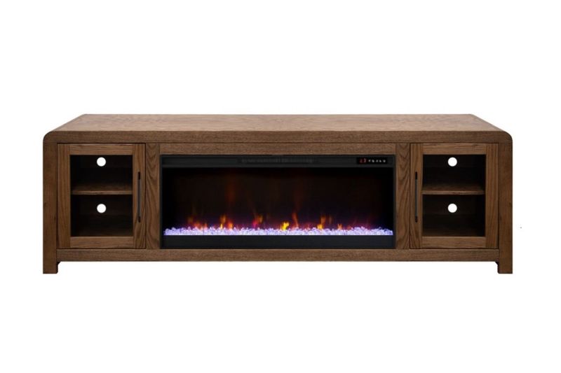 Haven Fireplace Console, Front Haven Fireplace Console, Front
