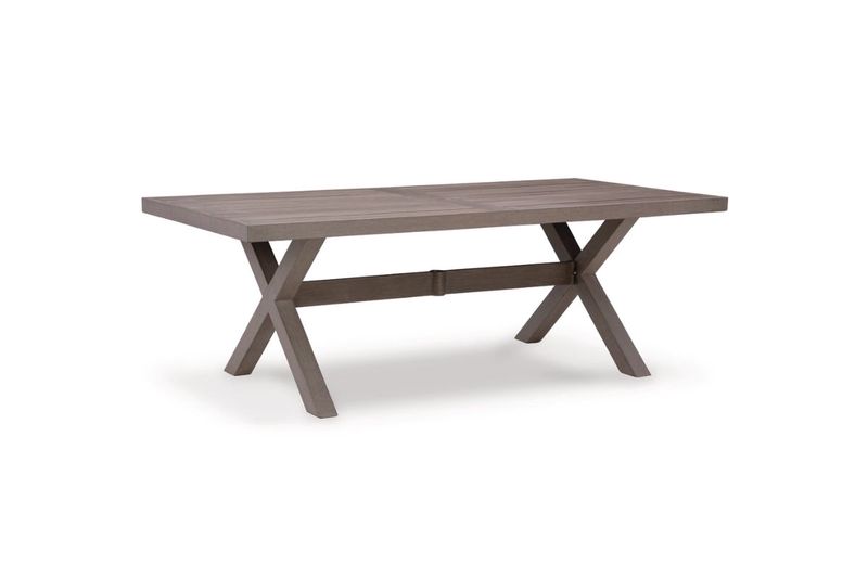 Hillside Barn Patio Table, SideAngle