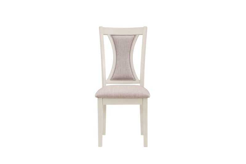 Hudson Side Chair in Creme