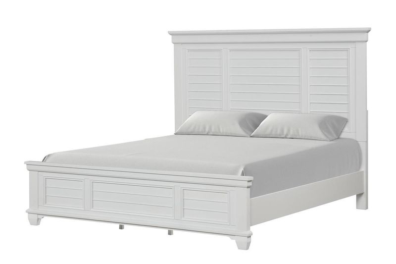 Jamestown Panel Bed, AngledAngle