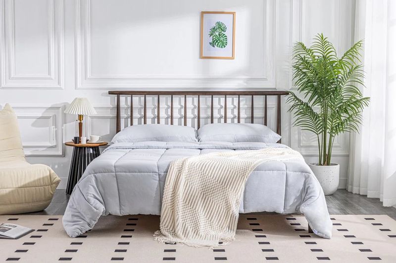 Soft Wash Coverlet, Styled Soft Wash Coverlet, Styled