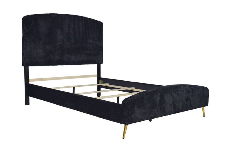 Kailani Upholstered Panel Bed, AngledAngle