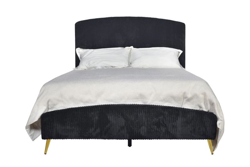 Kailani Upholstered Panel Bed, Front