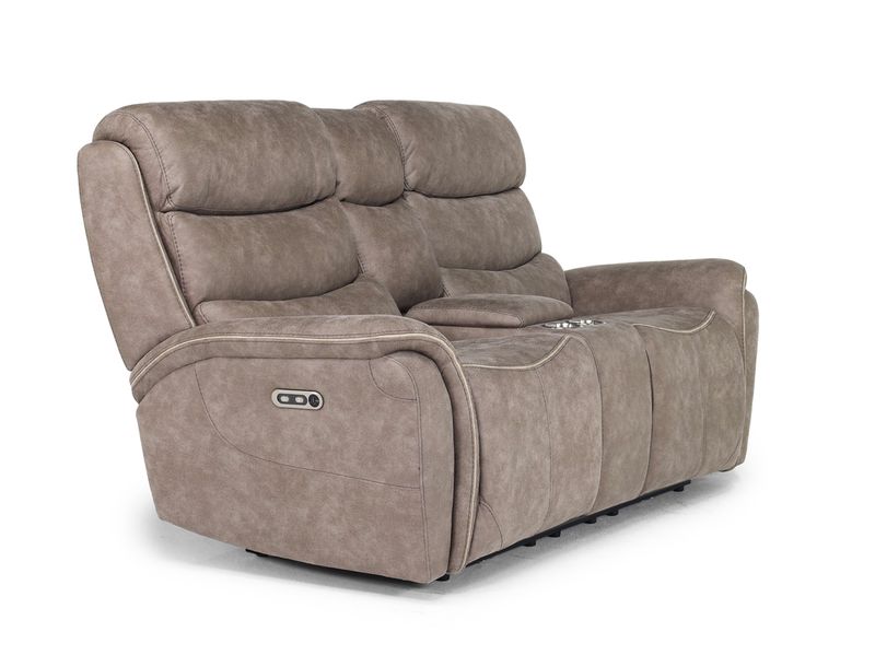 Kamari 2 Power Sofa & Console , AngledAngle
